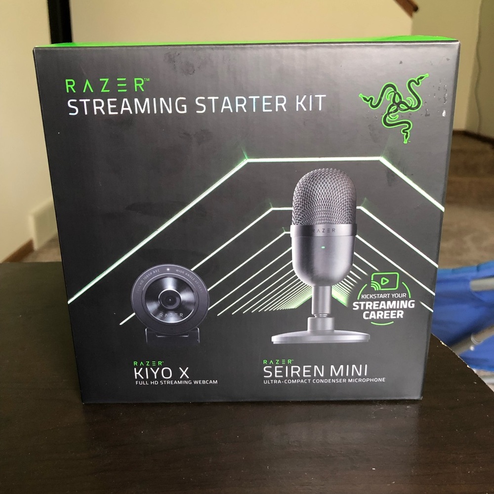 Razer streaming kit - Microphone and Webcam